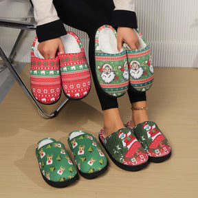 Christmas Floor Bedroom Shoes