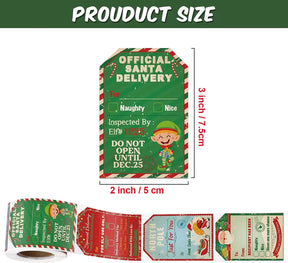 Christmas Stickersroll Stickers