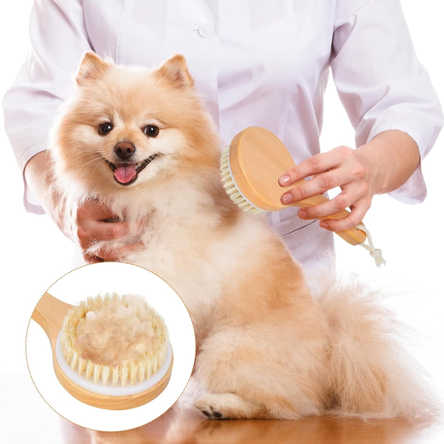 Premium Pet Shampoo Brush 