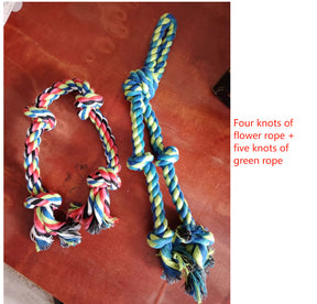 Heavy-Duty Rope Knot Dog Toy