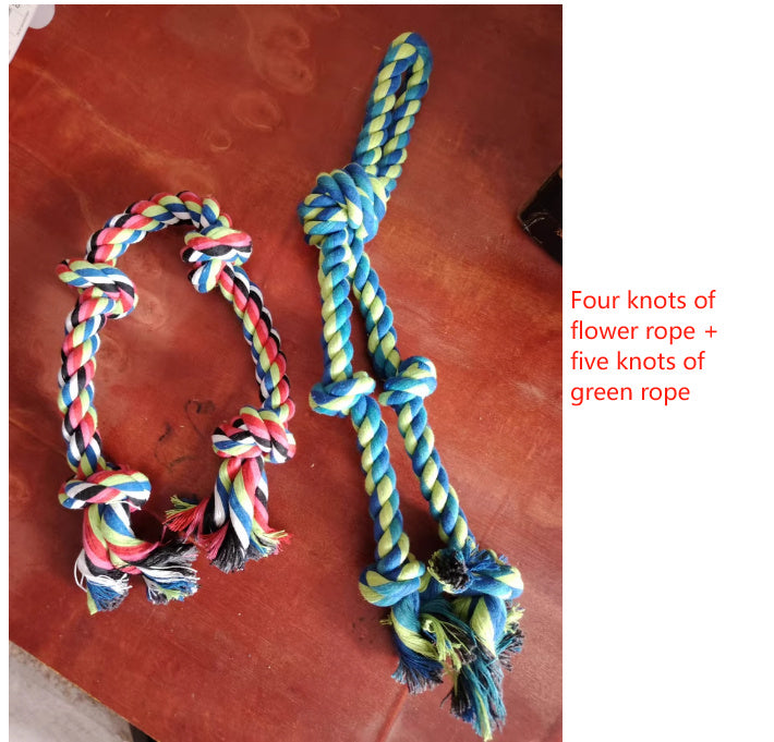 Heavy-Duty Rope Knot Dog Toy