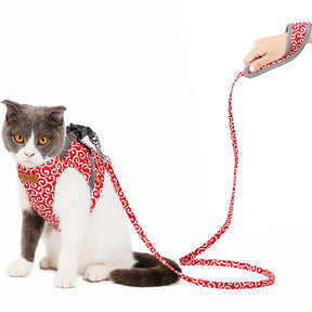 Cat vest harness