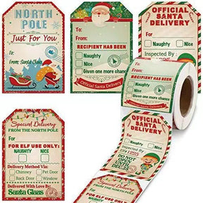 Christmas Stickersroll Stickers