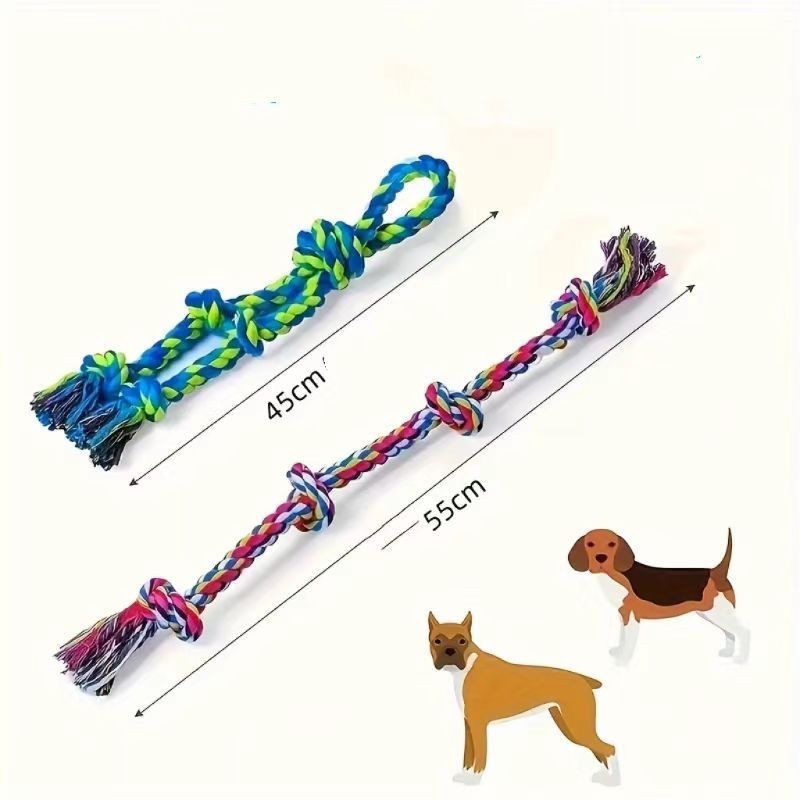 Heavy-Duty Rope Knot Dog Toy