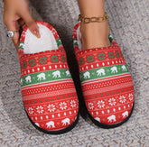 Christmas Floor Bedroom Shoes