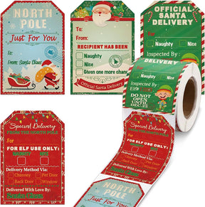 Christmas Stickersroll Stickers